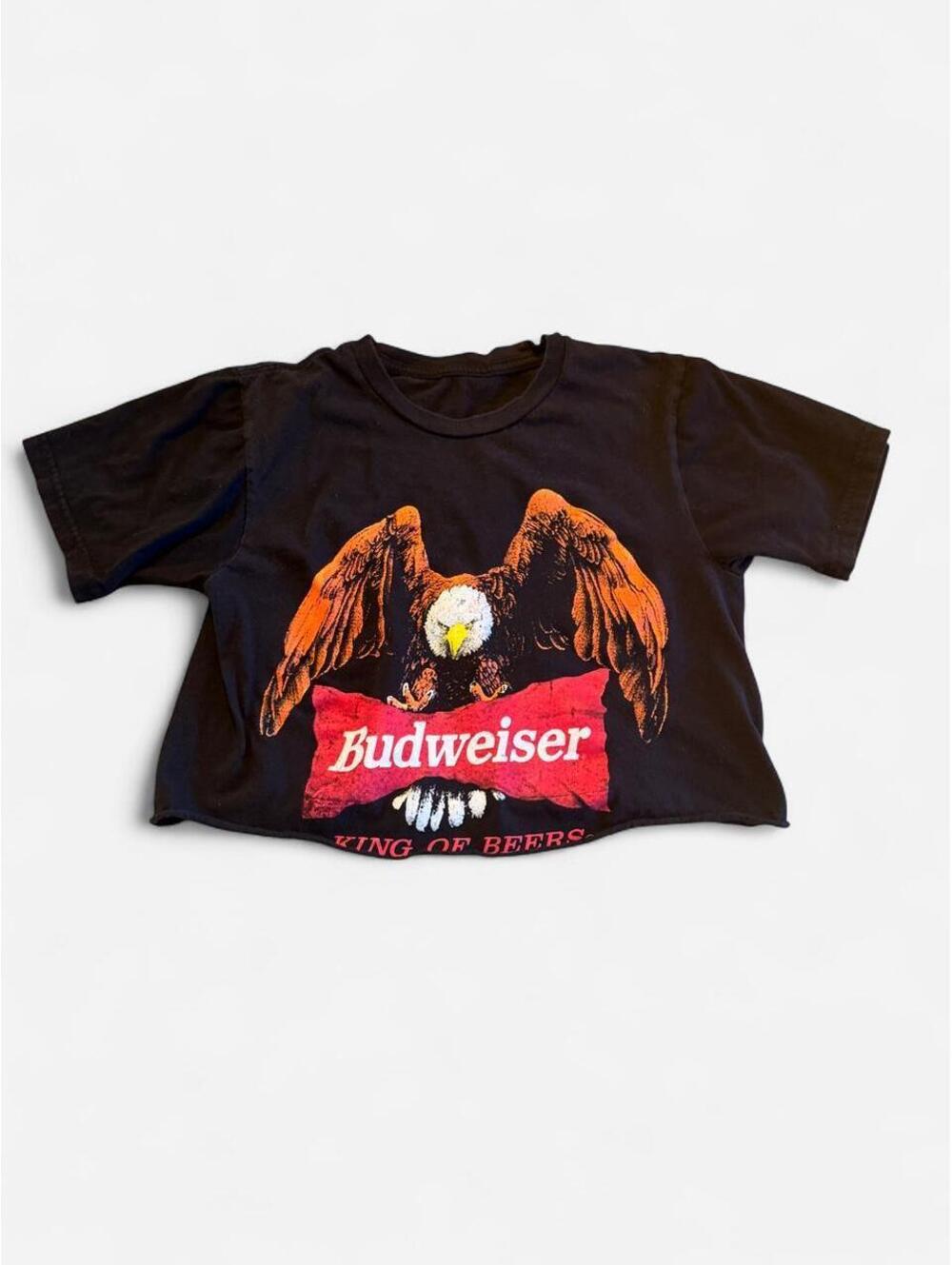 Budweiser king of beers cropped top!